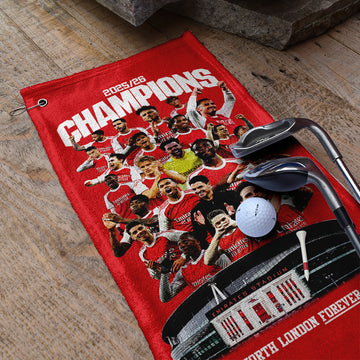 The Gooners - Champions 2026 - Golf Towel