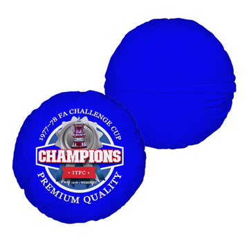 Ipswich FA Cup - Football Legends - Circle Cushion 14