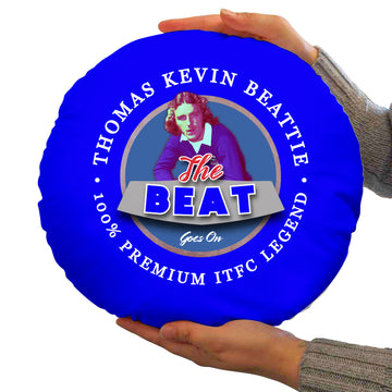 Ipswich Kevin Beattie - Football Legends - Circle Cushion 14