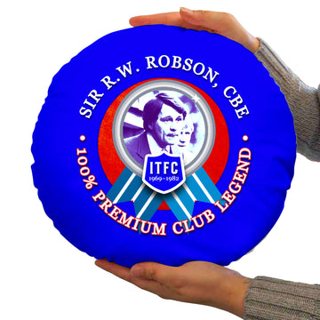 Ipswich Robson - Football Legends - Circle Cushion 14
