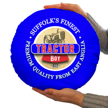Ipswich Tractor Boy - Football Legends - Circle Cushion 14