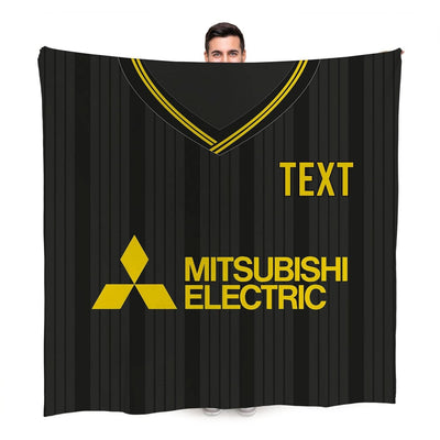 Livingston - 1995 Home - Personalised Retro Fleece Blanket 150cm X 150cm