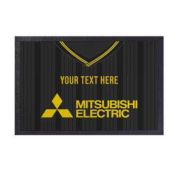 Livingston 1995 Home Shirt - Personalised Retro Door Mat - 60cm x 40cm