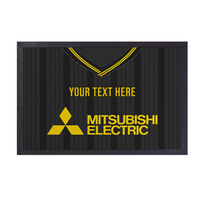 Livingston 1995 Home Shirt - Personalised Retro Door Mat - 60cm x 40cm