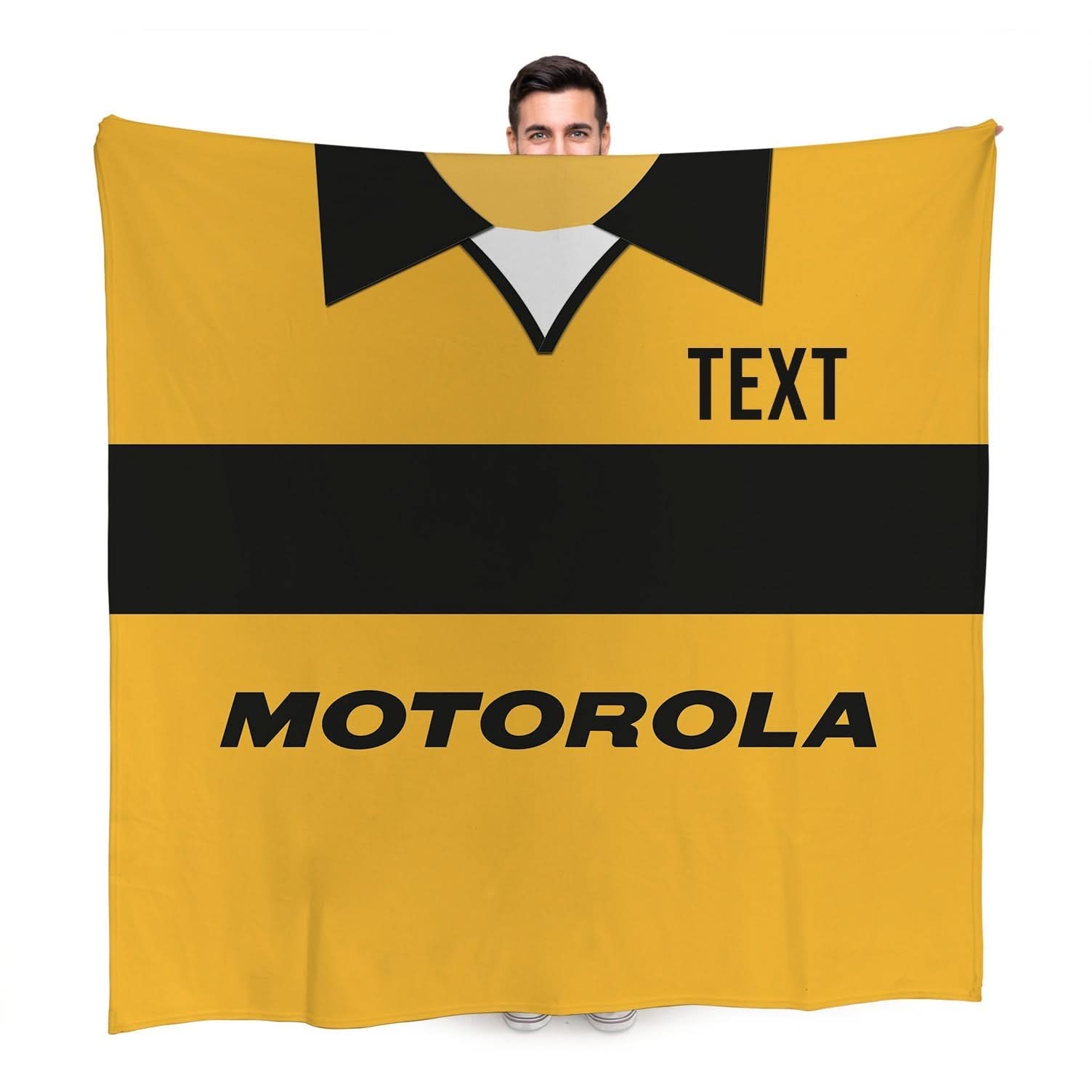 Livingston - 2001 Home - Personalised Retro Fleece Blanket 150cm X 150cm