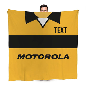 Livingston Retro - 2001 Home - Personalised Retro Fleece Blanket 150cm X 150cm