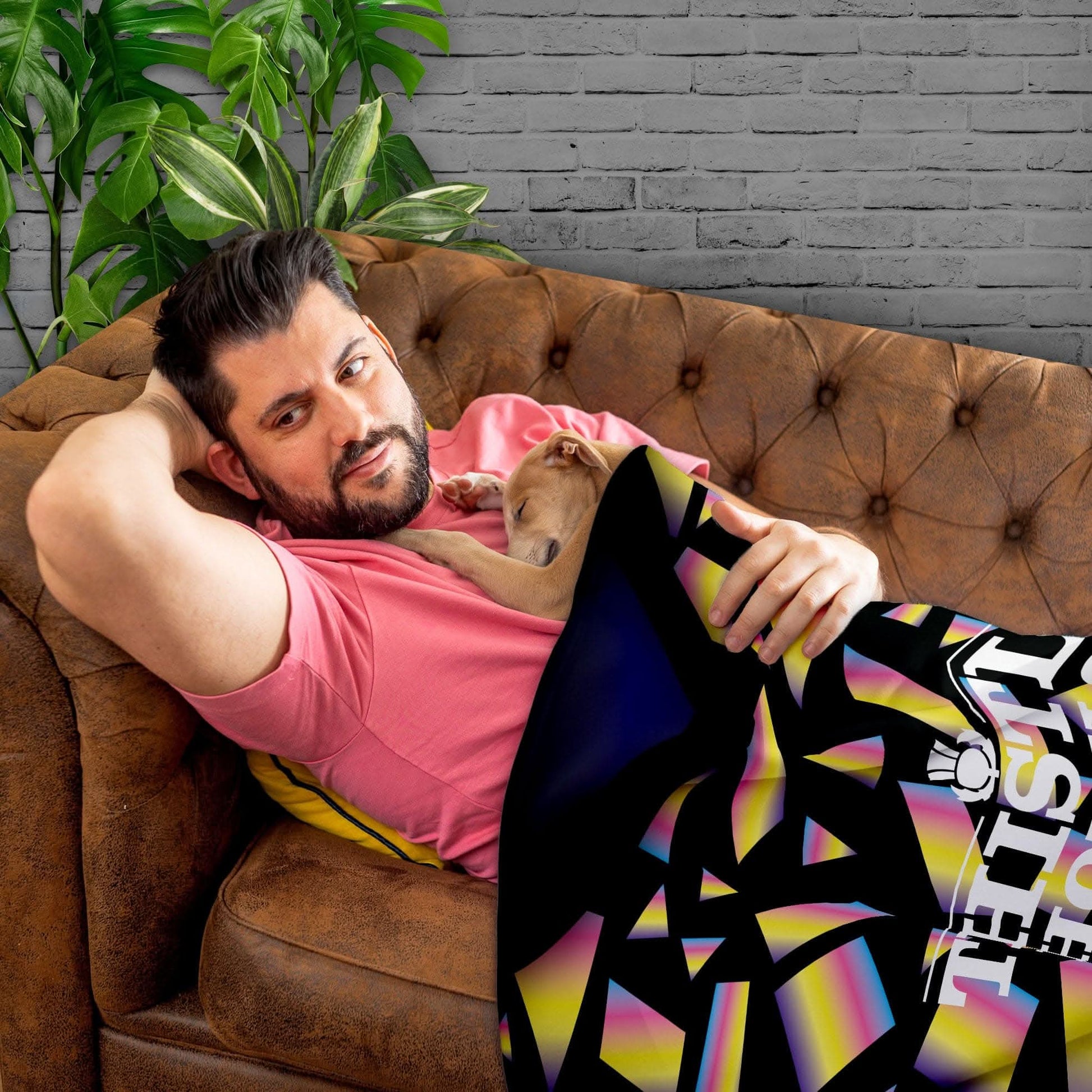 Leeds United FC - 1994 Goal Keeper Shirt - Retro Fleece Blanket