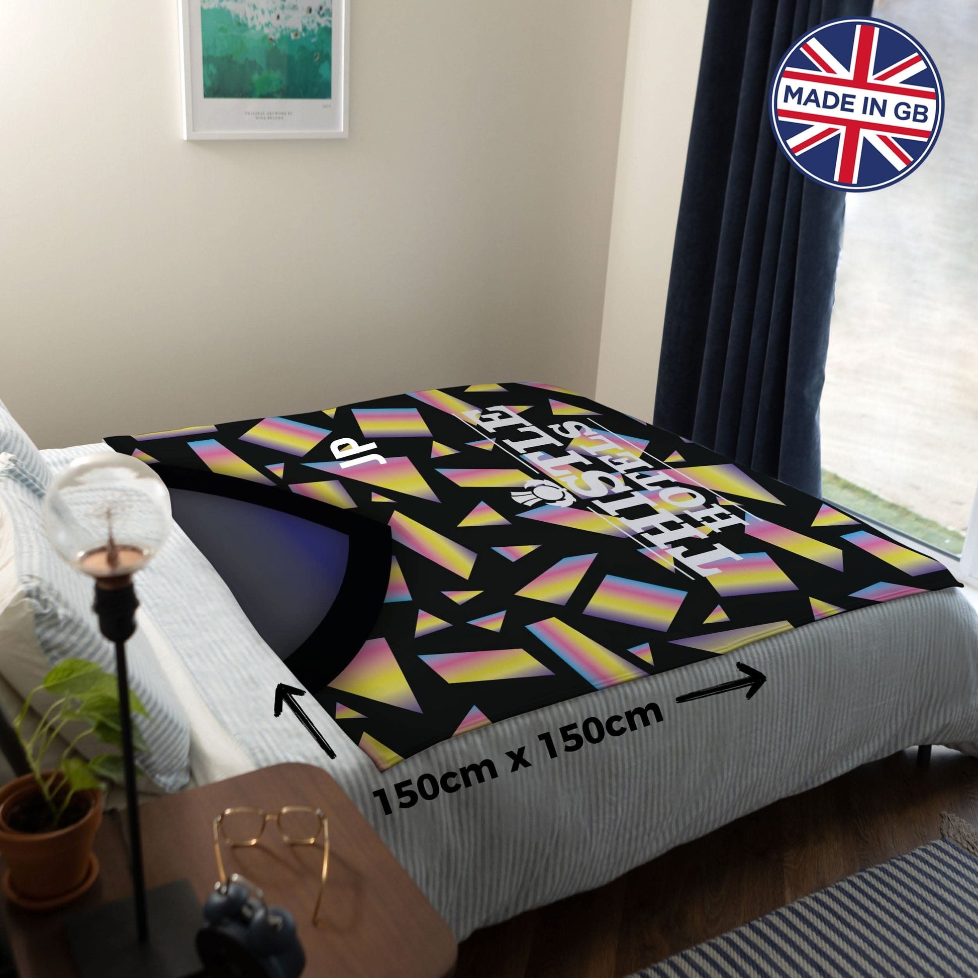 Leeds United FC - 1994 Goal Keeper Shirt - Retro Fleece Blanket