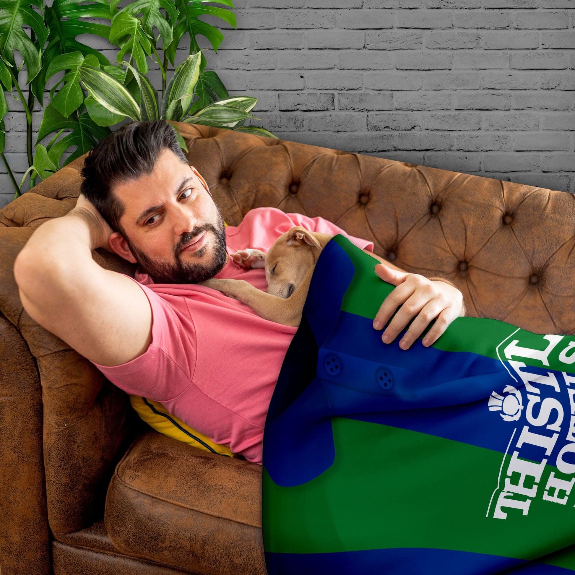 Leeds United FC - 1994 Third Shirt - Retro Fleece Blanket