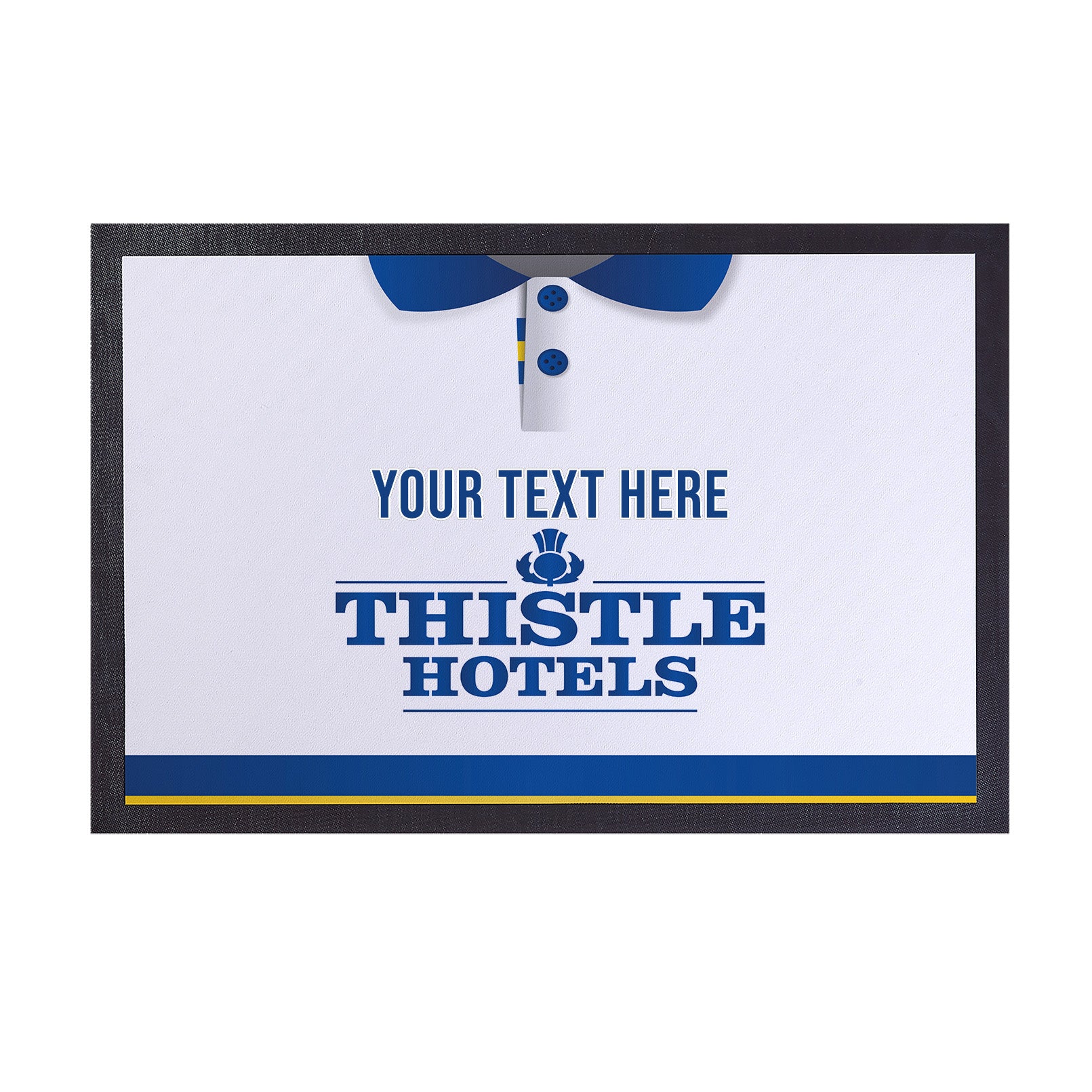 Leeds 1994 Home Shirt - Personalised Retro Door Mat - 60cm x 40cm