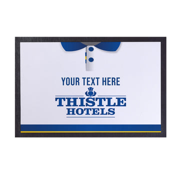 Leeds 1994 Home Shirt - Personalised Retro Door Mat - 60cm x 40cm