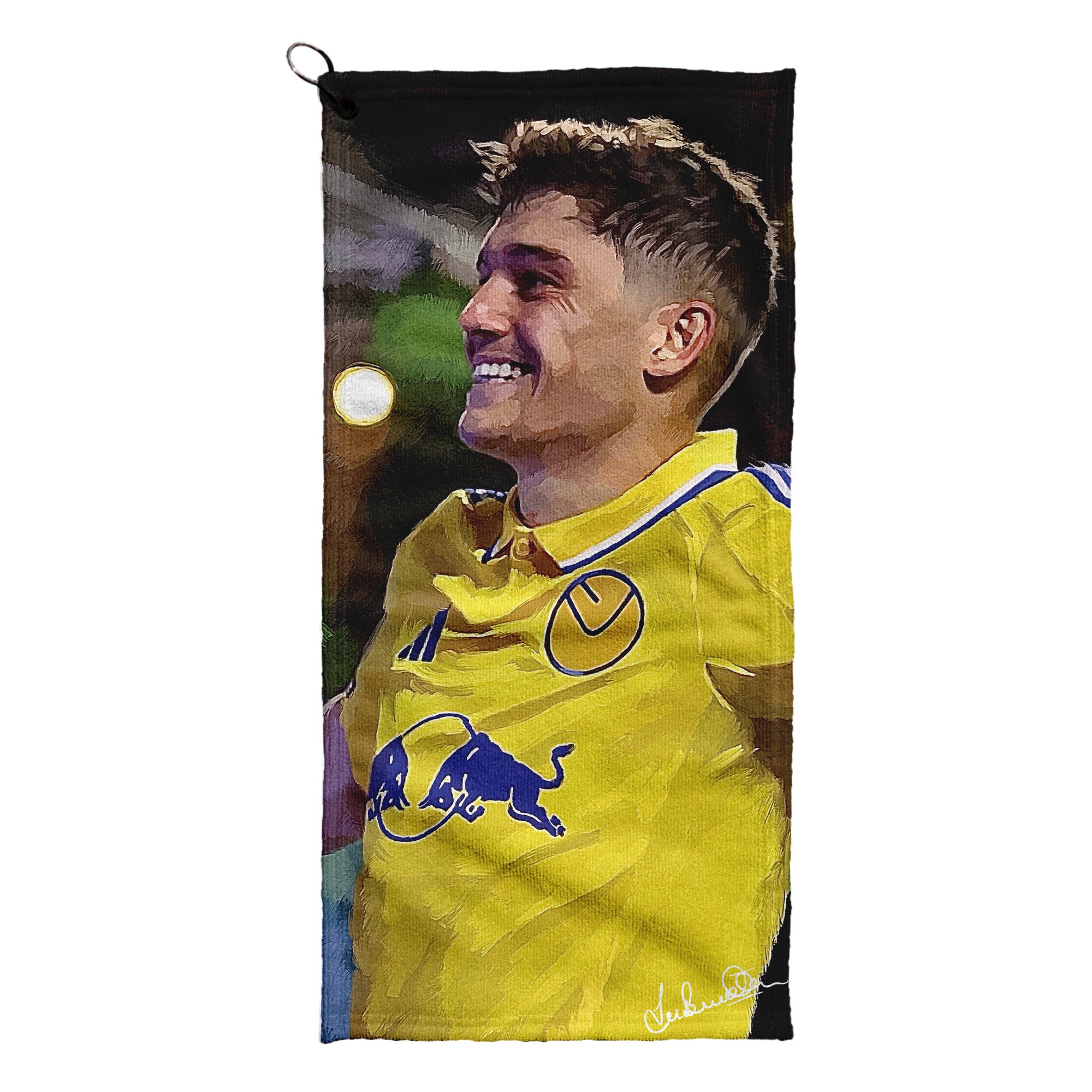 Lee Buccilli - Dan James Away - Golf Towel