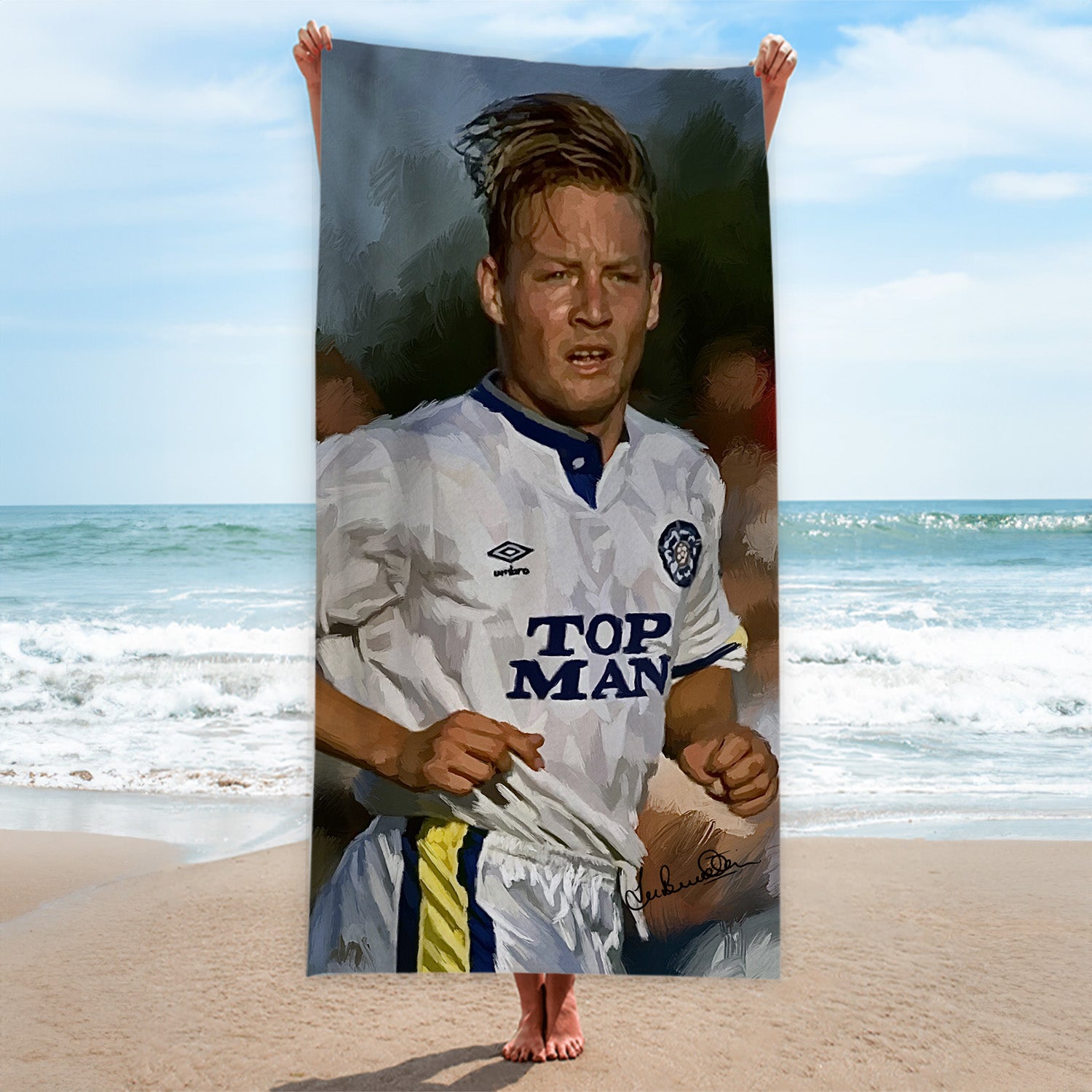 Lee Buccilli - David Batty - Beach Towel - 150cm x 75cm