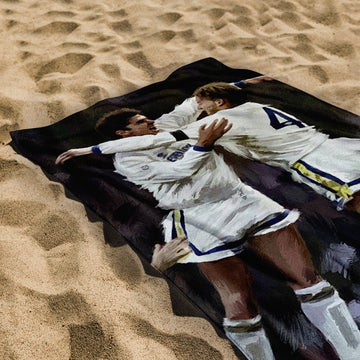 Lee Buccilli - Speed and Batty Celebration - Beach Towel - 150cm x 75cm