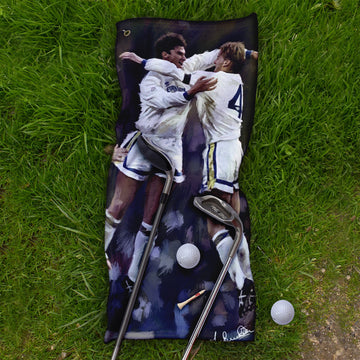 Lee Buccilli- Speed and Batty Celebration - Golf Towel