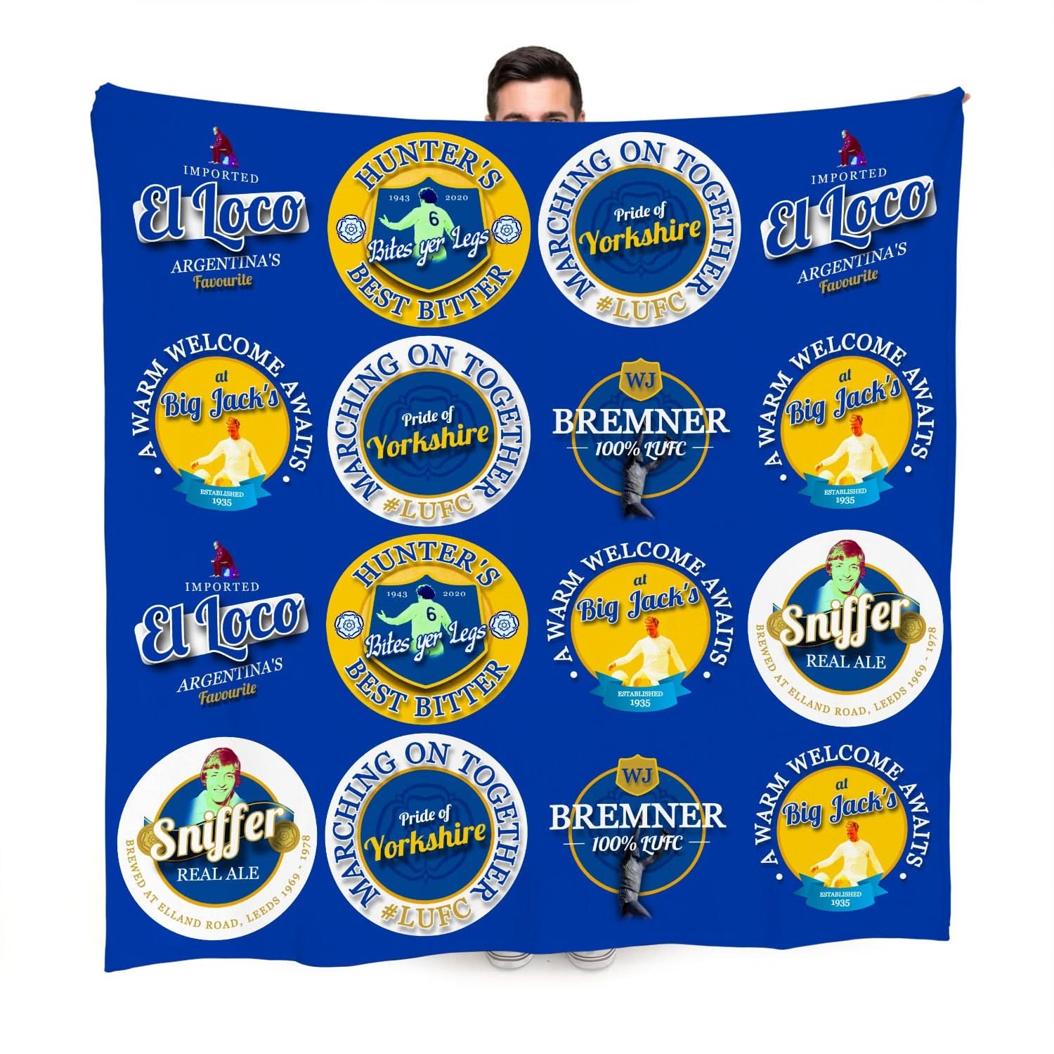 Leeds United - Football Legends - Fleece