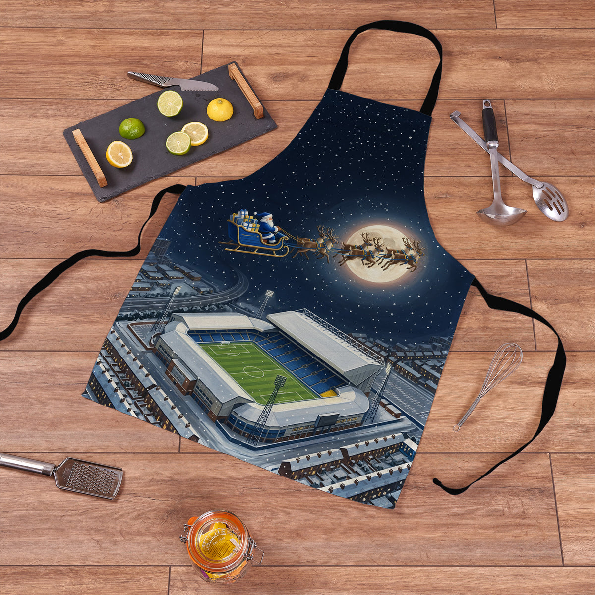 Leeds Christmas Stadium Apron - floor cutout