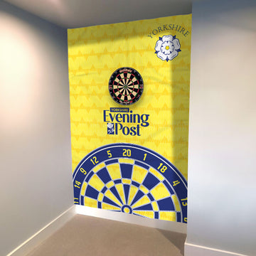 Leeds - 1992 Away - Personalised Darts Wall Banner - Two Sizes