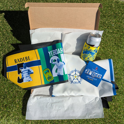 Retro Leeds Football Mystery Gift Box – Classic Whites Man Cave Accessory