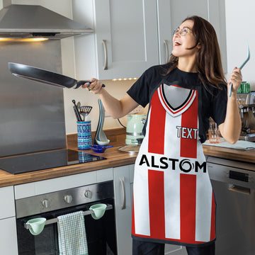 Lincoln 1999 Home Shirt - Personalised Retro Football Adults Apron