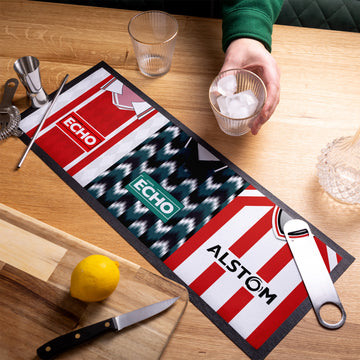 Lincoln Retro Football Shirts - Personalised Bar Runner