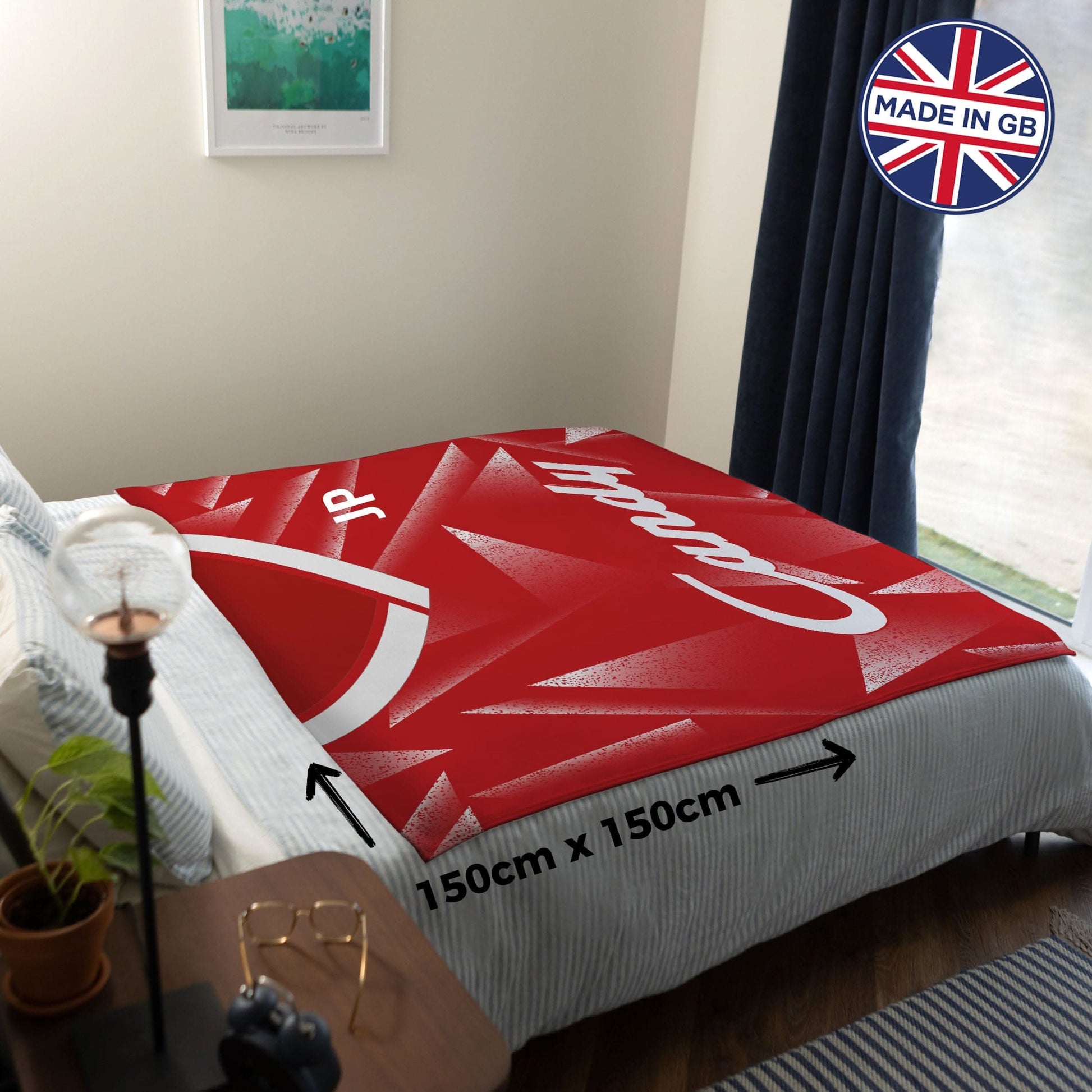 Liverpool FC - 1989 Home Shirt - Retro Fleece Blanket