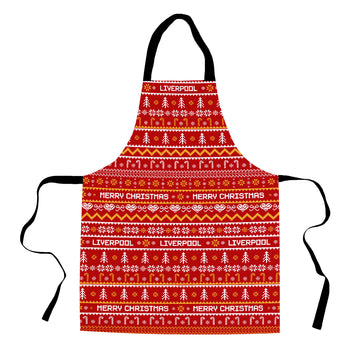 Liverpool Xmas Jumper Pattern - Apron