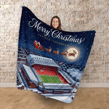 Liverpool Christmas Stadium - Luxury Fleece