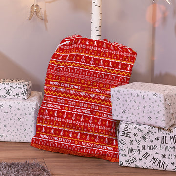 Liverpool - Xmas Jumper Pattern - Santa Sack