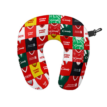 Liverpool Kit Montage - Travel Pillow