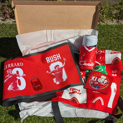 Retro Liverpool Football Mystery Gift Box – Classic Reds Man Cave Accessory