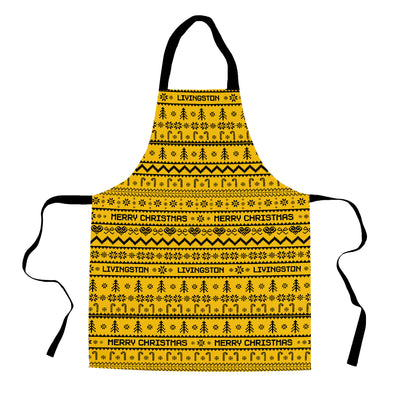 Livingston Xmas Jumper Pattern - Apron