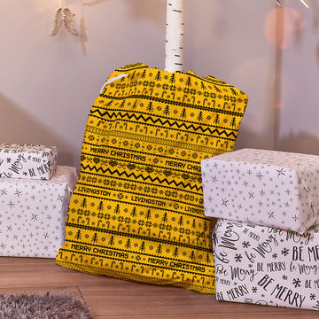 Livingston - Xmas Jumper Pattern - Santa Sack