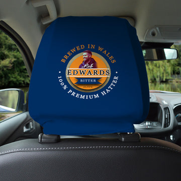 Luton Rob Edwards - Football Legends - Headrest Cover