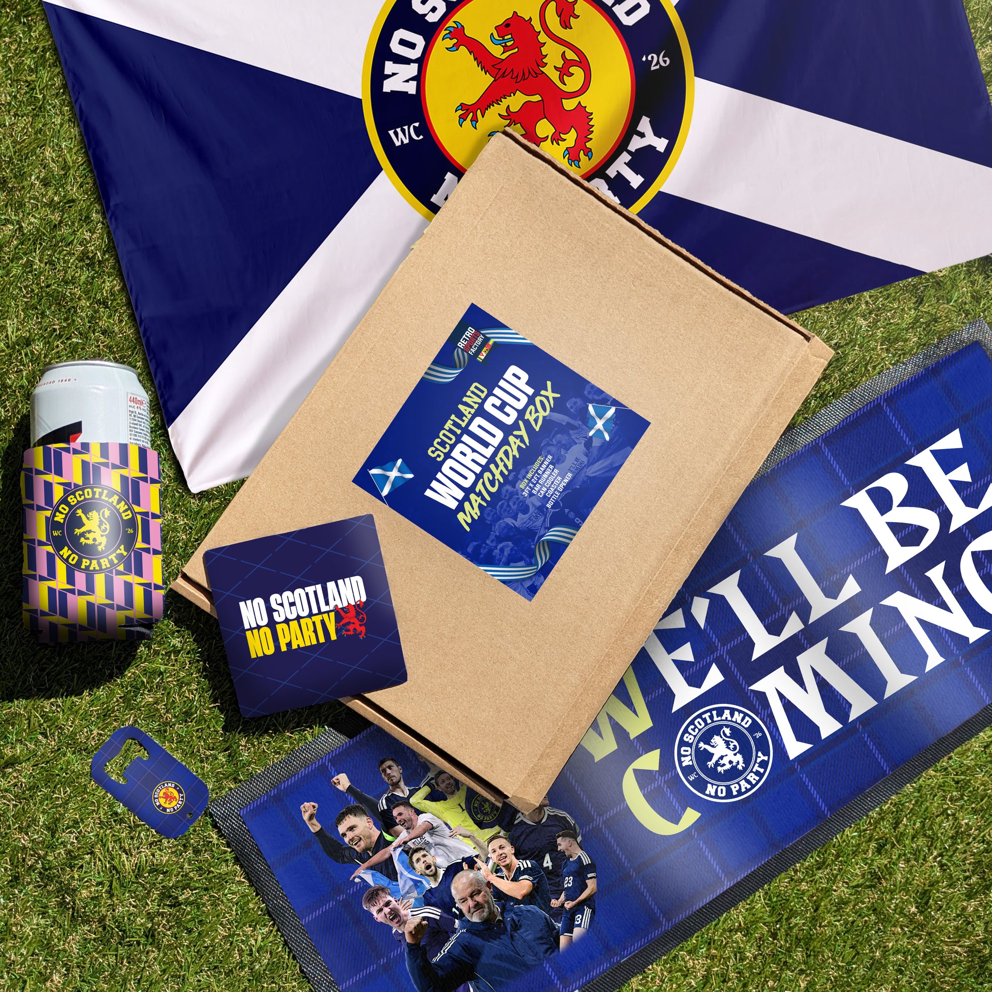 Retro Scotland World Cup Matchday Mystery Gift Box – Ultimate Man Cave Essential