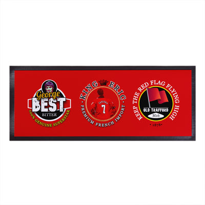 Manchester Red - Football Legends - Bar Runner