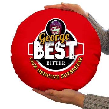 Manchester Red Best - Football Legends - Circle Cushion 14