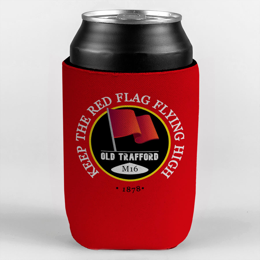 Manchester Red Red Flag - Football Legends - Can Cooler