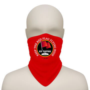 Manchester Red Red Flag - Football Legends - Snood