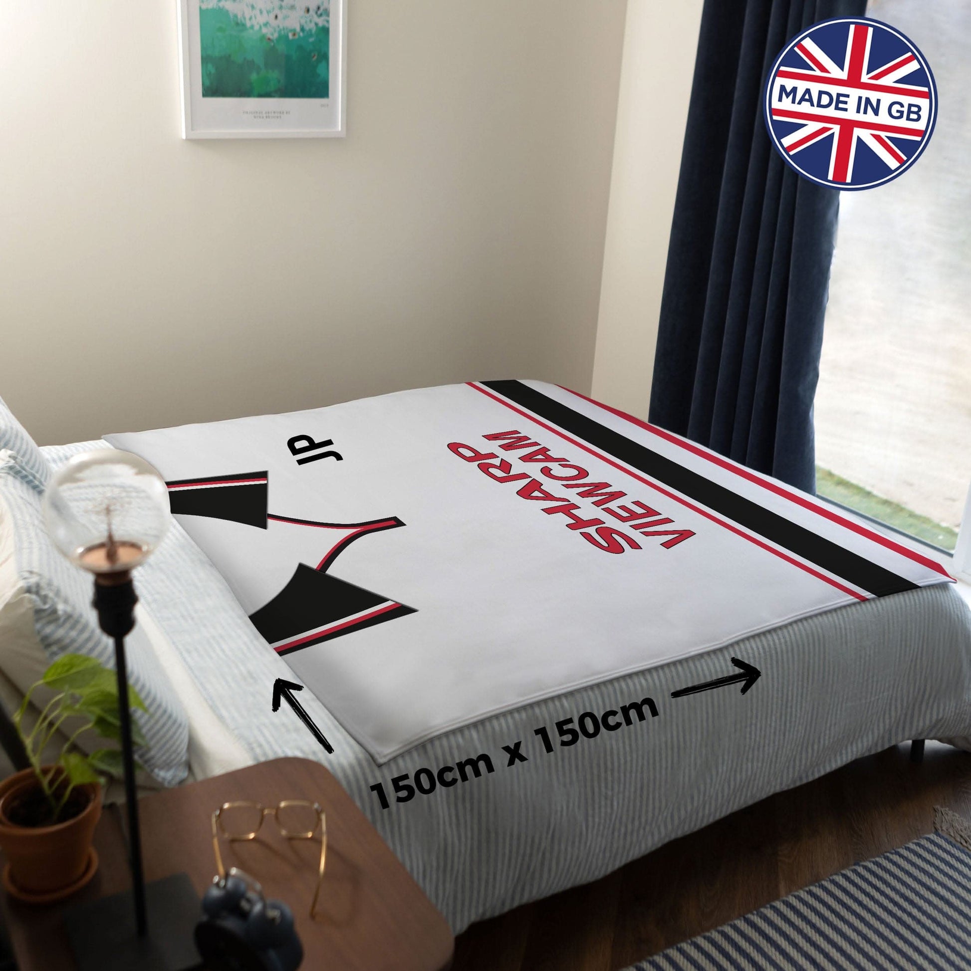 Manchester United FC - 1999 Away Shirt - Retro Fleece Blanket