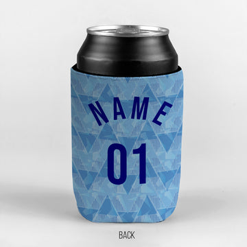 Manchester Blue 1989 Home Shirt - Personalised Drink Can Cooler