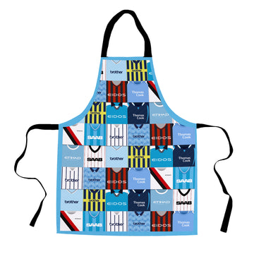 Manchester Blue - Kit Montage - Water-Resistant Adults Apron