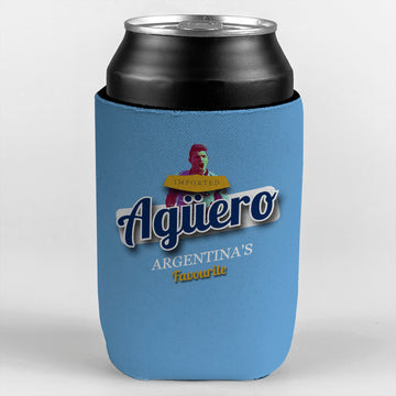 Manchester Blue Aguero - Football Legends - Can Cooler