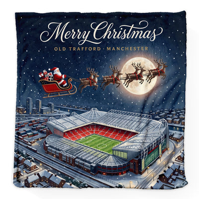 Manchester Red Christmas Stadium - Luxury Fleece
