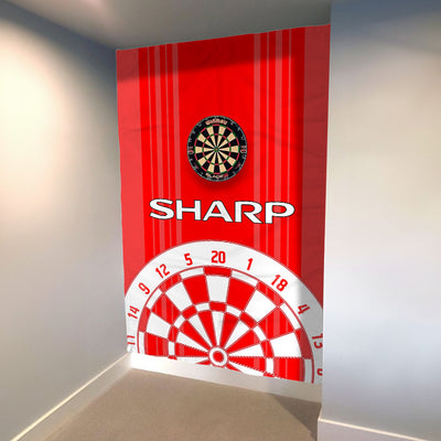 Manchester Red - 1999 Home - Personalised Darts Wall Banner - Two Sizes