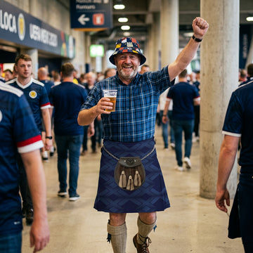 Scotland (Exposed Behind) Novelty Kilt & Kit Montage Bucket Hat - Saver Bundle
