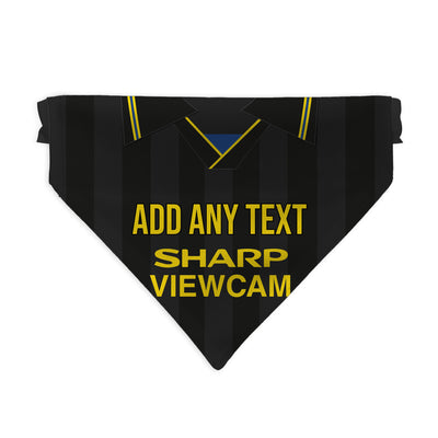 Manchester Red 1994 Away Retro Shirt - Personalised Pet Bandana - 4 Sizes