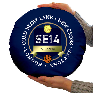 The Lions Cold Blow Lane - Football Legends - Circle Cushion 14