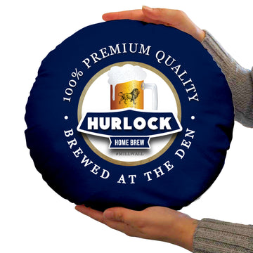 The Lions Hurlock - Football Legends - Circle Cushion 14