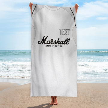Milton Keynes 2007 Home Shirt - Personalised Lightweight, Microfibre Retro Beach Towel - 150cm x 75cm